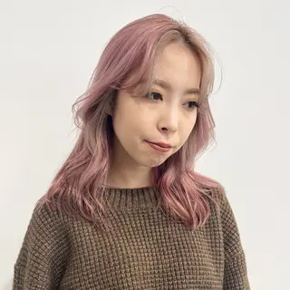 ミディアム カラー 🥃ベージュ/ ボブ🥃Yujiroのヘアスタイル