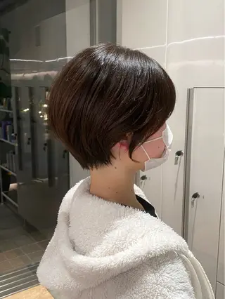 ショート sara/ハイライト ショート【東日本橋】のヘアスタイル