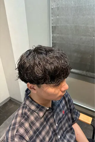 ショート カラー パーマ メンズ 🎧【パーマ師】 SOUMA🎧のヘアスタイル