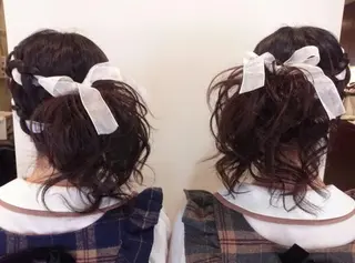 セミロング ロング ミディアム ヘアアレンジ iMiuqelo所属・Hair/Make- up❤︎saOsaのヘアスタイル