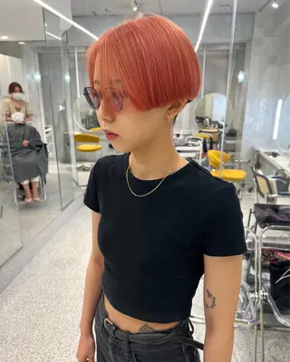 ショート masa/ボブ特化/ ぷつっとボブのヘアスタイル