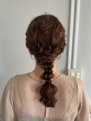 ヘアアレンジ メンズモテパーマ💙 fuwaのヘアスタイル