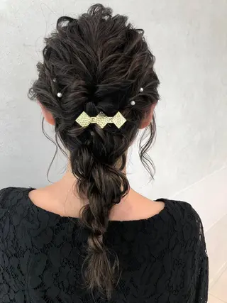 ヘアアレンジ 小松崎 結花のヘアスタイル