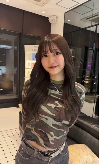 ロング カラー KEEN吉祥寺🎀 MIYUのヘアスタイル