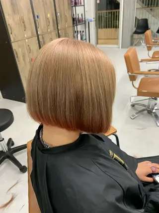 ショート カラー パーマ ヘアアレンジ メンズ キッズ ネイル マツエク・マツパ アイブロウ 🐺ウルフ×ハイトー ン🖤Yukinoのヘアスタイル