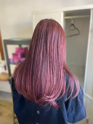 ロング カラー olino【西田辺】 KAORIのヘアスタイル