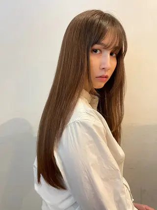 ロング Luxe所属・Luxe表参道 髪質改善　奈良のヘアスタイル