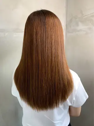 カラー 田中 萌のヘアスタイル