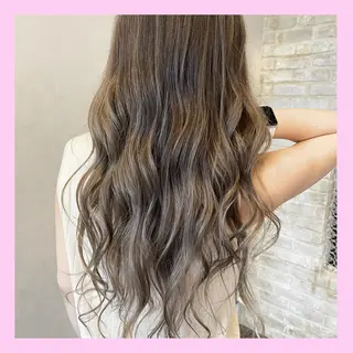 ロング カラー🫧アレンジ 🎀REIMIのヘアスタイル