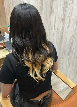 ロング カラー 髪質改善🫧‪ りこのヘアスタイル