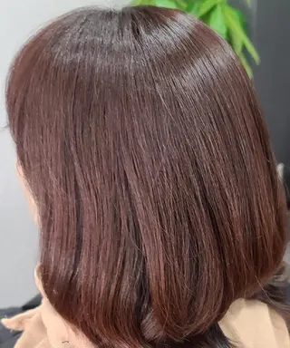 ミディアム カラー 井澗 修二のヘアスタイル