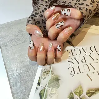 ネイル 四之宮 百花のネイルデザイン