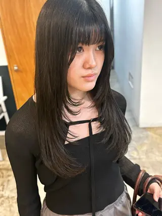 ロング ☁️RIKA☁️ @ri2_____bのヘアスタイル