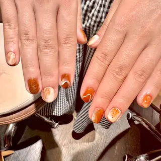 ネイル 羽鳥 薫乃のネイルデザイン