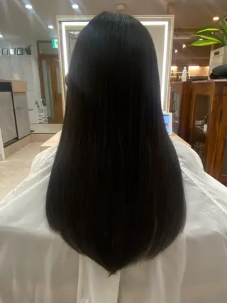 ロング 平野 利希菜のヘアスタイル