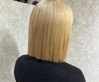 ミディアム カラー 池田 真衣のヘアスタイル