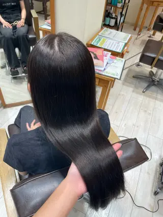 ロング カラー 髪質改善/艶カラー❄ 𝐲𝐮𝐮.のヘアスタイル