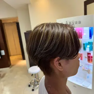カラー メンズ 佐藤 涼太のヘアスタイル
