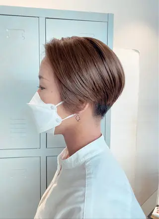 ショート カラー flamme Annaのヘアスタイル