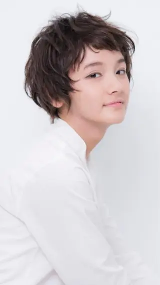 ショート パーマ 木志 望美のヘアスタイル