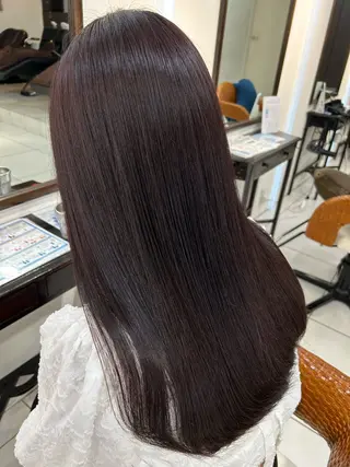 ロング DIFINO所属・林 星那のヘアスタイル