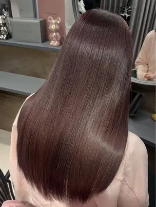 セミロング カラー 髪質改善💛 SAKIのヘアスタイル
