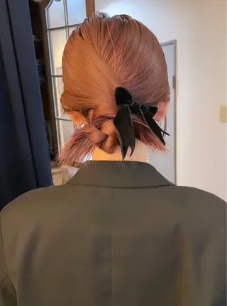 ミディアム ヘアアレンジ emu head spa & treatment所属・髙塚碧🇰🇷 韓国ヘア🎗️のヘアスタイル