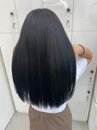 ロング カラー 夕羽夢🍓矢場/ 透明感カラーのヘアスタイル