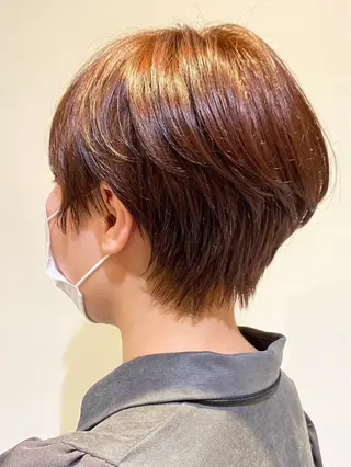 ショート 名嘉 穂乃花のヘアスタイル