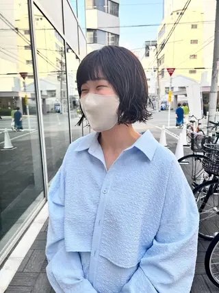 ショート パーマ ショート/パーマ/ カラー/FUKOのヘアスタイル