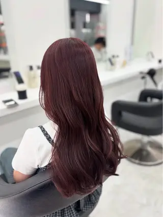 ロング カラー 🤍レイヤー/顔周り 暖色hirari🤍のヘアスタイル