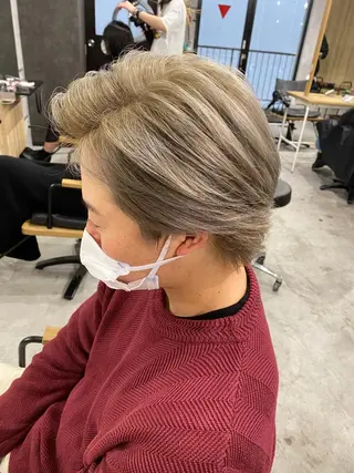 ショート カラー メンズ レイヤー/メンズ 手塚奨のヘアスタイル