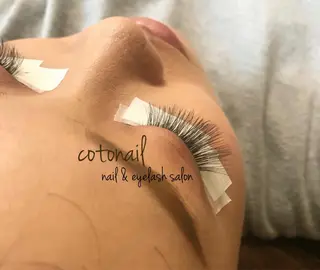 セミロング マツエク・マツパ ツメトマツゲ .のネイルデザイン