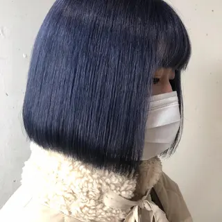 ミディアム カラー パーマ ヘアアレンジ 八巻 晴香のヘアスタイル