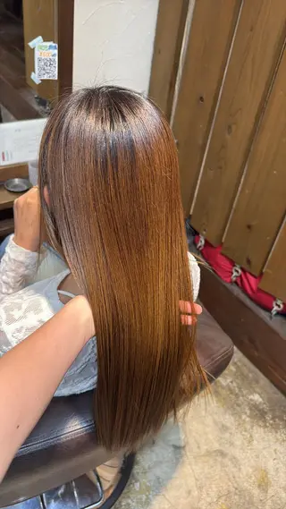 ロング jolie fille 高石店所属・桧作 みくのヘアスタイル