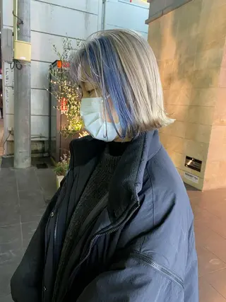 カラー qpula所属・qpula misuzuのヘアスタイル