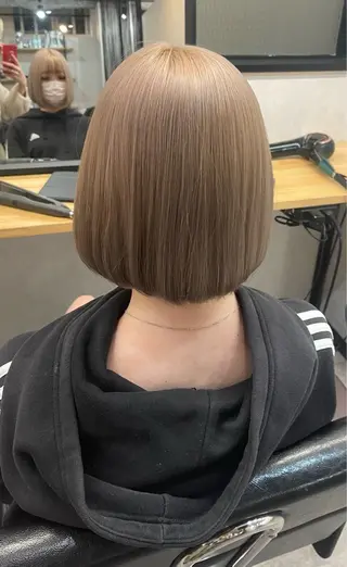 ミディアム エクステ/心斎橋/ ハイトーン/ミサキのヘアスタイル