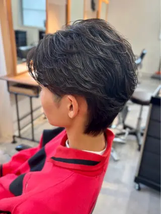 パーマ メンズ 男の理想を叶える🔥 メンズパーマ特化｜関のヘアスタイル