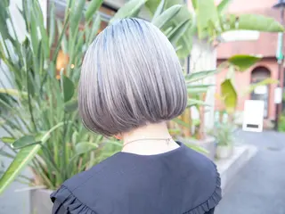 ショート カラー Re:ta Hair 飯田淳平のヘアスタイル