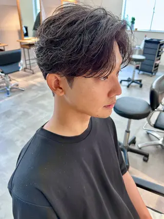 パーマ メンズ 千葉 シャドウパーマ ニュアンスパーマ 関のヘアスタイル