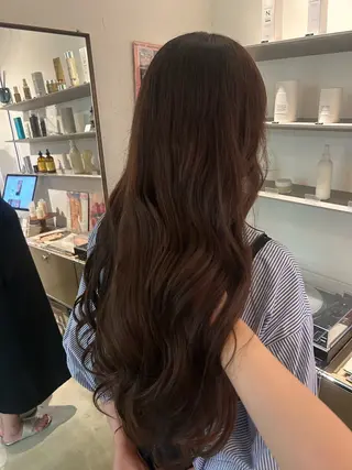 ロング カラー yuumi／透明感 クリーミーカラー♪のヘアスタイル