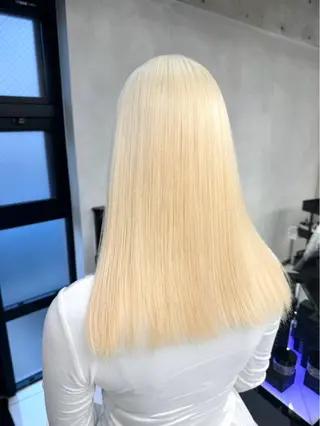 ロング カラー 🌷ハイトーン特化 美容師🌷のヘアスタイル