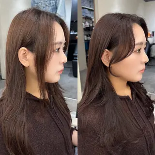 ロング CHAINON CENTREのヘアスタイル