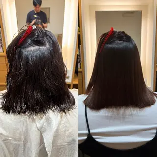 セミロング afloatkobe所属・美髪/髪質改善 川口凌弥のヘアスタイル