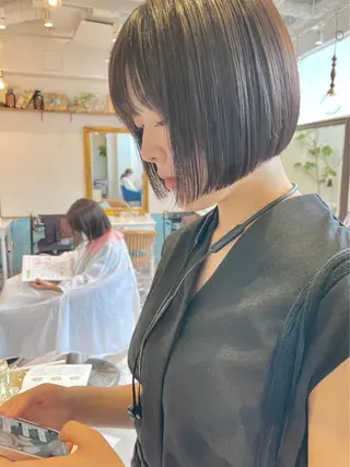 ショート 艶髪/縮毛矯正 /髪質改善千田大地のヘアスタイル