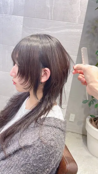 ロング ガレリアエレガンテ栄店所属・ウルフカット/ ハッシュカット/山路のヘアスタイル