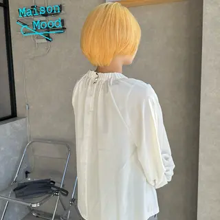 ショート カラー はちすか るかのヘアスタイル