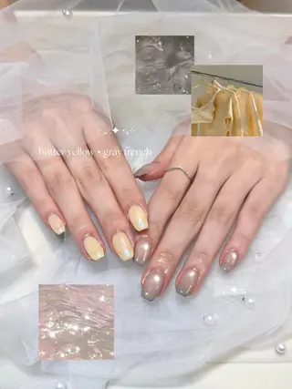 ネイル éclat nail studio（She nail studio内）所属・韓国ワンホン éclat🩵飯山のネイルデザイン