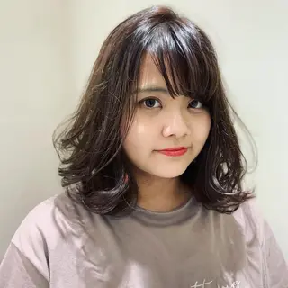 ミディアム ⭐️💛骨格を診断 髪質改善◎RIKIのヘアスタイル