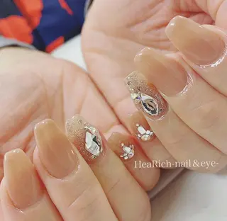 ショート カラー パーマ ネイル マツエク・マツパ ハーリッチnail HeaRichのネイルデザイン